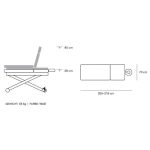 Electric massage table 336 - Image 4