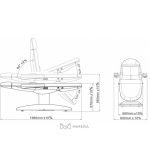 Electric cosmetic chair ROCO E4 - Image 2