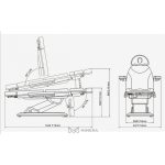 Electric beauty chair LEVI E3 - Image 4