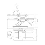 Electric beauty chair OTIS E2 - Image 7