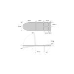 Podiatry table/chair S-1090-POD - Image 4