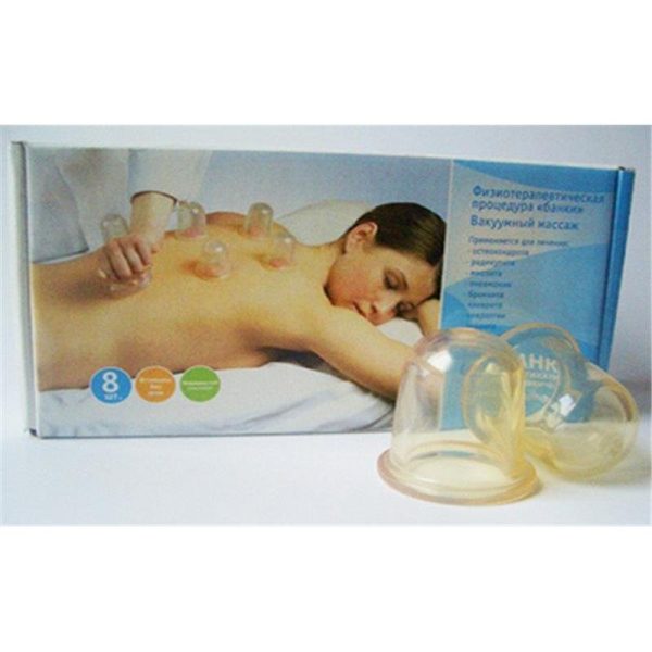 Silicone suction cups 1/8 set